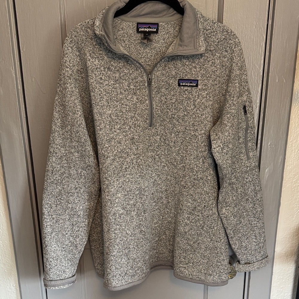 Patagonia Heathered Gray Better Sweater Pullover